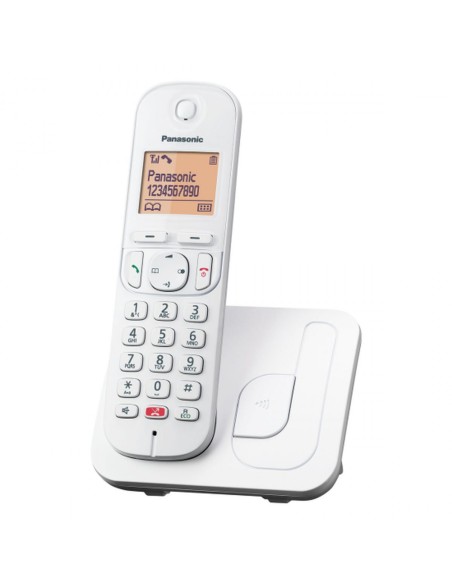 Téléphone Sans Fil Panasonic KX-TGC250SPW Blanc