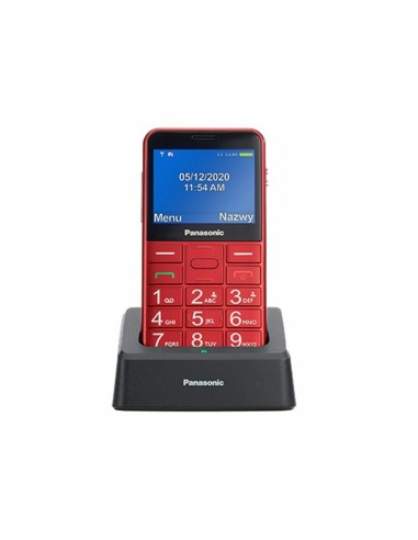 Téléphone portable pour personnes âgées Panasonic KX-TU155EXRN Rouge