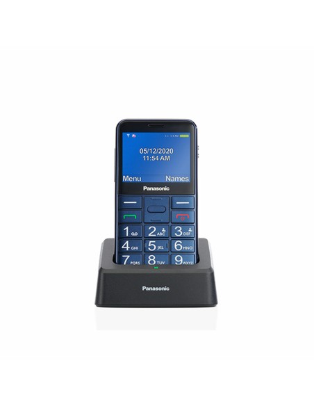 Téléphone portable pour personnes âgées Panasonic KX-TU155EXCN 2,4" Bleu