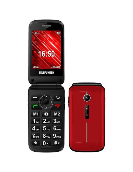 Téléphone portable pour personnes âgées Telefunken S430 32 GB 2,8"