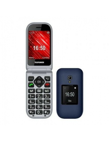 Téléphone portable pour personnes âgées Telefunken S460 16 GB 1,3" 2,8"