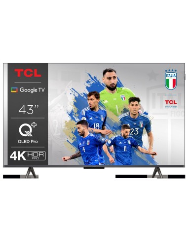 TV intelligente TCL 43C655 4K Ultra HD QLED 43"