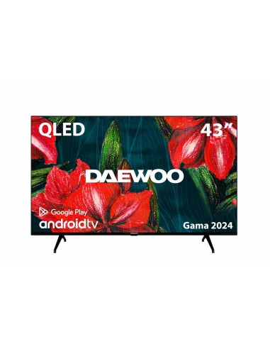 Découvrez un nouveau monde de couleurs vives avec la SMART TV Daewoo 43DM55UQPMS 43" 4K Ultra HD QLED