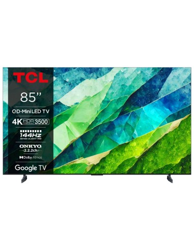 SMART TV TCL 85C855: TV connectée 85" 4K LED - Un grand écran pour un grand divertissement