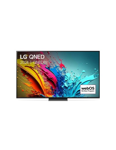 TV intelligente LG 75QNED87T6B 4K Ultra HD 75" HDR AMD FreeSync QNED