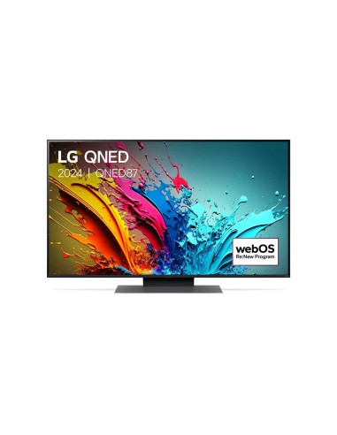 SMART TV LG 50QNED87T6B: TV QNED 4K Ultra HD 50"-Des couleurs époustouflantes et une technologie innovante