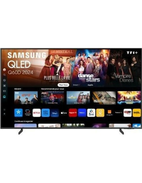 Samsung TQ50Q60D 2024 - Smart TV QLED 4K Ultra HD 50 Pouces pour une Expérience Visuelle Inégalée