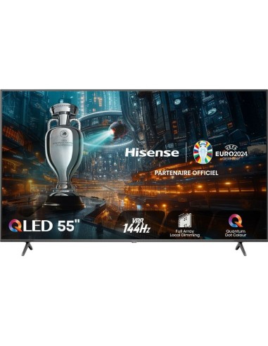 Hisense 55E7NQ 55 pouces 4K Ultra HD QLED Smart TV - L'innovation technologique au service d'une expérience visuelle inégalée