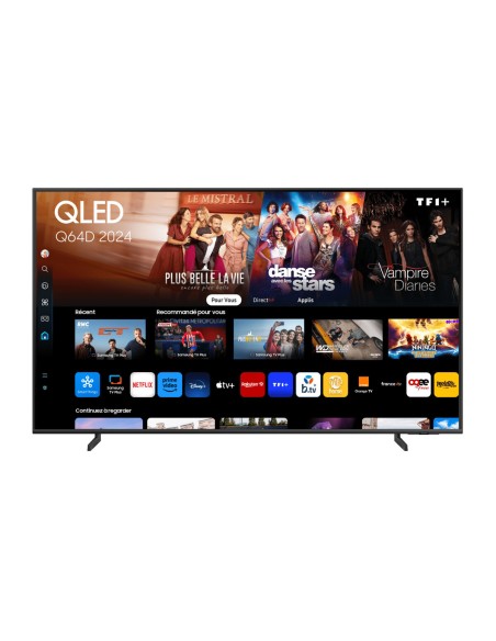 Smart TV Samsung TQ65Q64D 65" 4K Ultra HD HDR QLED:Qualité Exceptionnelle et Expérience Cinéma Incomparable à Domicile