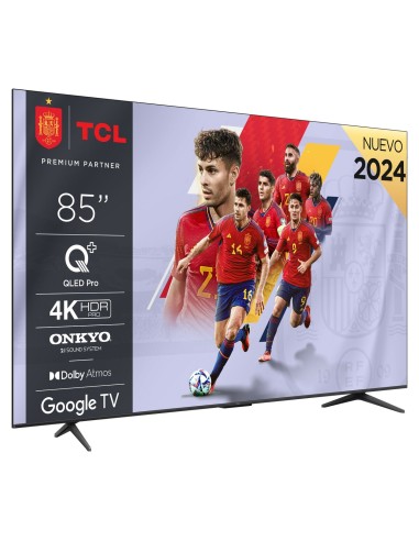 SMART TV TCL 85C655-Un téléviseur QLED 4K UHD haut de gamme qui offre une expérience visuelle exceptionnelle.