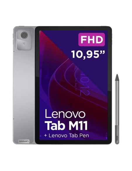 Tablette Lenovo Tab M11 11" Mediatek Helio G88 4 GB RAM 128 GB Gris