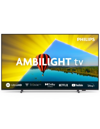 SMART TV Philips 65PUS8079 : Plongez au cœur d'une expérience visuelle immersive en 4K Ultra HD HDR