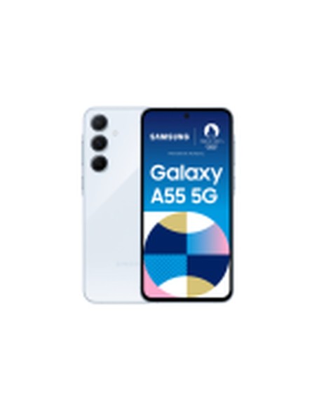 Smartphone Samsung A55 8 GB RAM 256 GB Bleu Noir