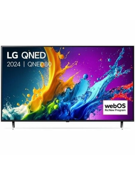 Smart TV LG 50QNED80T6A.AEU 4K Ultra HD 50 pouces Technologie QNED pour une Expérience visuelle Incomparable