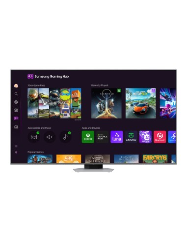 SMART TV Samsung TQ55Q80D : Smart TV QLED 55" 4K - Superbe image et action fluide