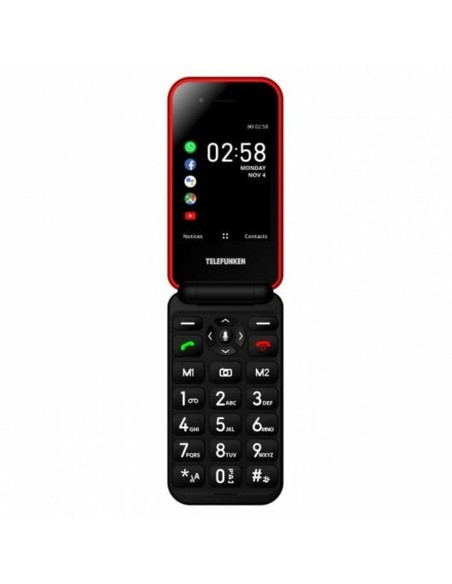 Téléphone Portable Telefunken S740 32 GB Noir Multicouleur (Reconditionné A)