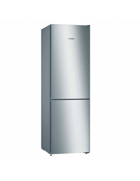 Réfrigérateur Combiné BOSCH FRIGORIFICO BOSCH COMBI 186x60 A++ INOX Argenté Acier (186 x 60 cm)