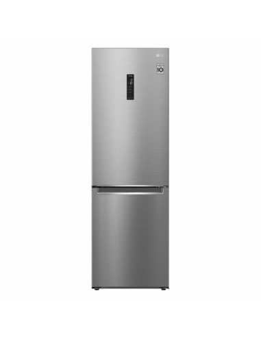 Réfrigérateur Combiné LG GBB71PZDMN Acier (186 x 60 cm)