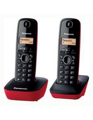Téléphone Sans Fil Panasonic KX-TG1612SPR DECT Negro