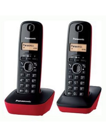 Téléphone Sans Fil Panasonic KX-TG1612SPR DECT Negro
