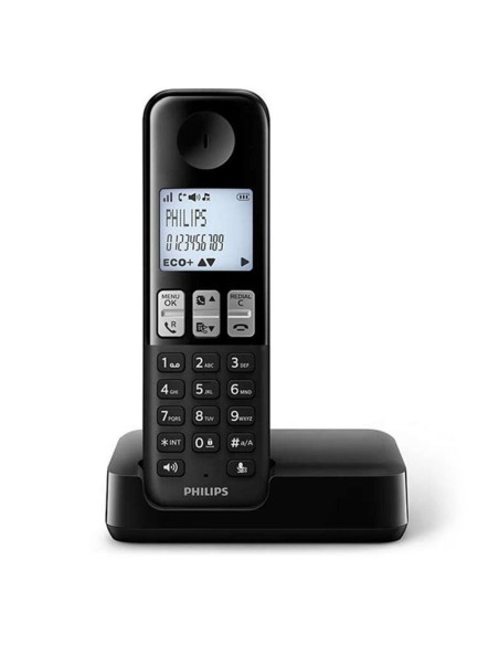 Téléphone Sans Fil Philips D2501B/34 DECT Noir