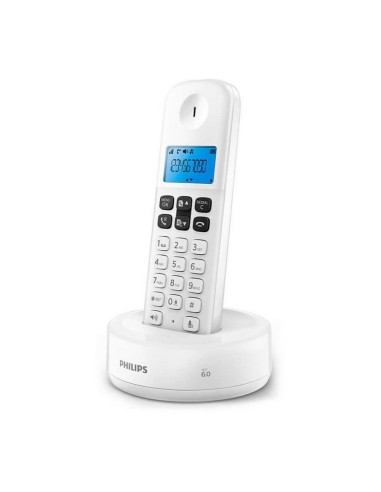 Téléphone Sans Fil Philips D1611W/34 1,6" Blanc Bleu