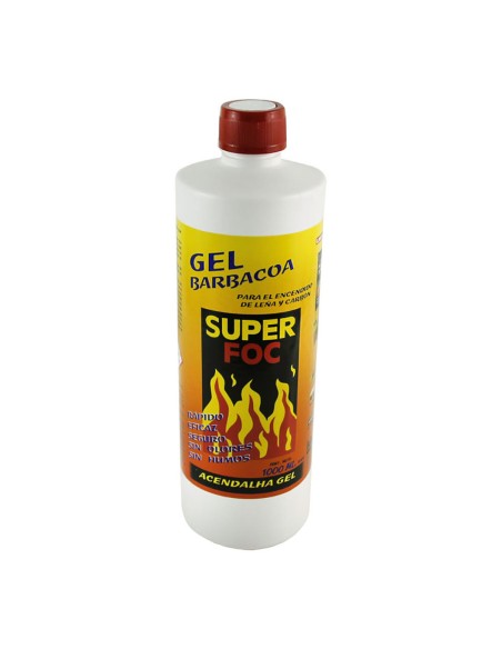 Fluide allumage Super Foc Gel 1 L