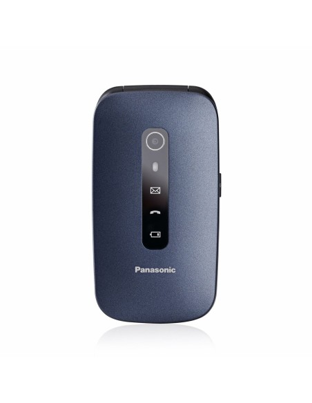 Téléphone Portable Panasonic KXTU550EXC Bleu 128 MB 2,8"