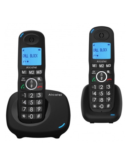 Téléphone Sans Fil Alcatel Versatis XL 535 Duo Noir (2 pcs)