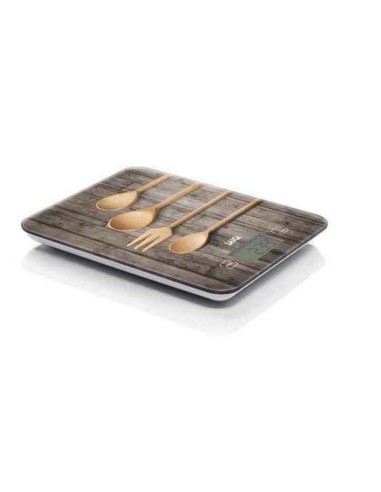 balance de cuisine numérique LAICA KS5010 Cuillères Marron 10 kg (18,5 x 22,7 x 1,7 cm)