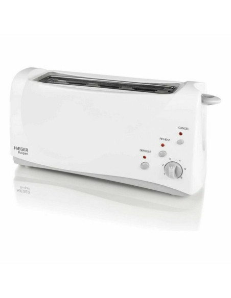 Grille-pain Haeger TO-100.008A Multifonction 1000 W Blanc