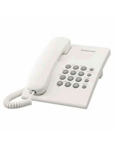 Téléphone fixe Panasonic KX-TS500EXW Blanc