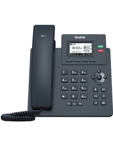 Téléphone fixe Yealink SIP-T31G Noir Gris