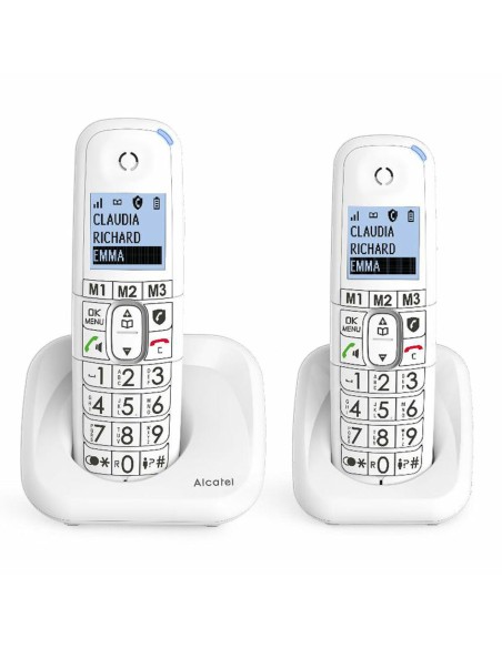 Téléphone Sans Fil Alcatel VERSATIS XL Blanc Bleu