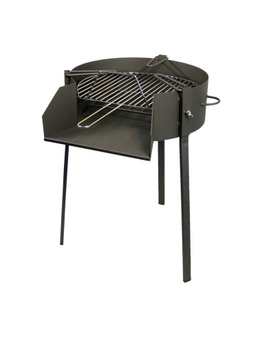 Barbecue à Charbon sur Pied Imex el Zorro Grill Ronde Noir (Ø 60 x 75 cm)