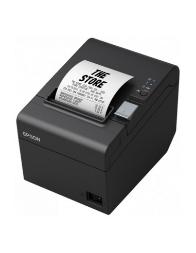 Imprimante à Billets Epson TM-T20III 203 dpi 250 mm/s LAN Noir